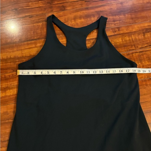 J.Crew factory Black Racerback workout fitness stretchy Active Dress size large - Picture 13 of 16